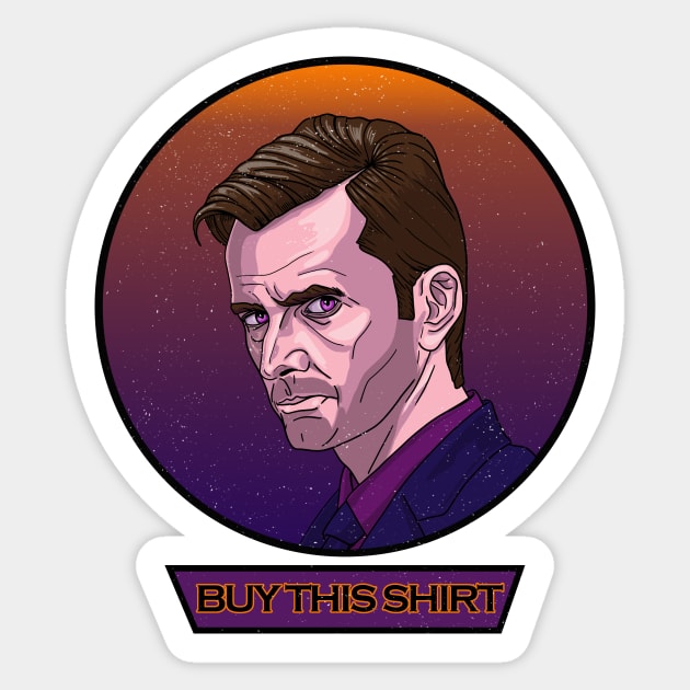 "BUY THIS SHIRT" (killgrave) Sticker by bulacignale